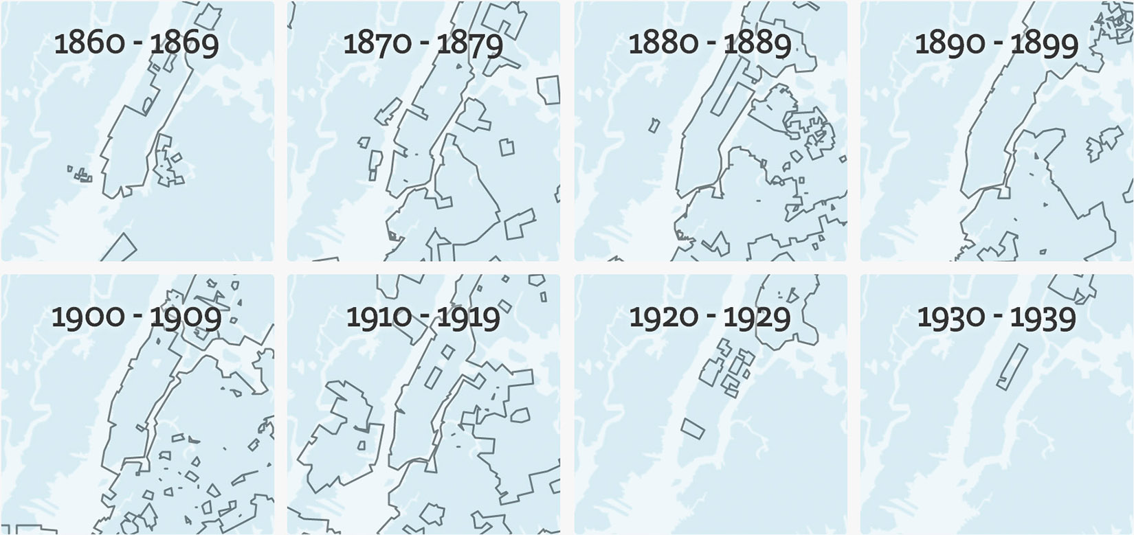 Maps by Decade