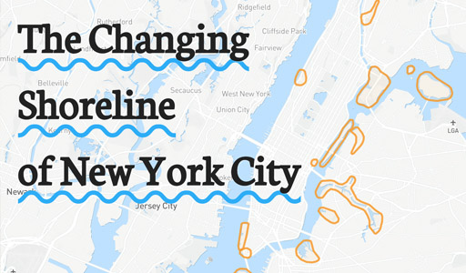 The Changing Shoreline of New York City